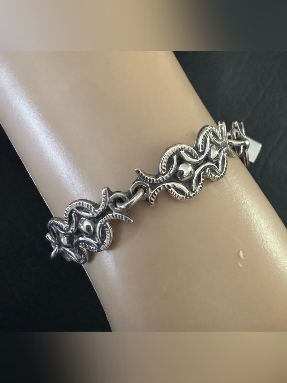 Sterling Silver Bracelet (Mexico) - Picture 2 of 6